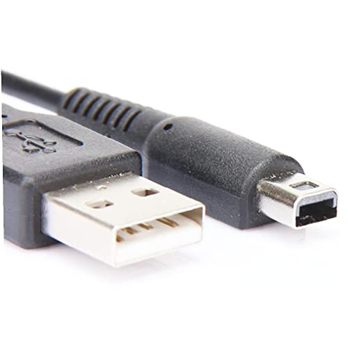 Cable de cargador USB, para 3DS Play and Cargar el cable de carga de energía para Nintendo New 3DS XL/NUEVO 3DS / 3DS XL Transferencia de datos seguros