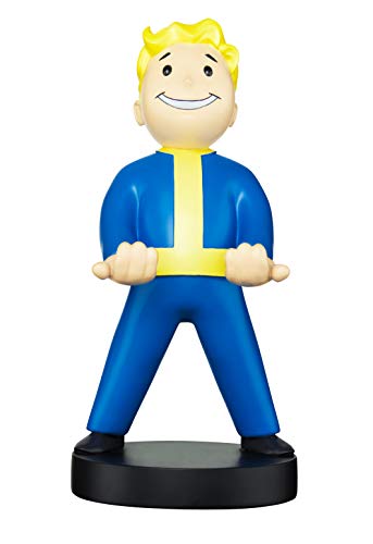 Cable guy Vault Boy Fallout 76, soporte de sujeción y/o carga para mando de consola y/o smartphone de tu personaje favorito con licencia de Bethesda.