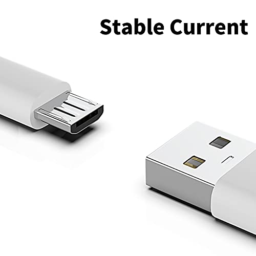 Cable Micro USB 10m, ACOCOBUY Cable USB Micro USB, Cable Micro USB para Cámaras de Seguridad Domésticas, Cable para Xiaomi Cámara Mi 360° (1080p), MI 360° Home Security Camera 2K Pro, Controlador PS4