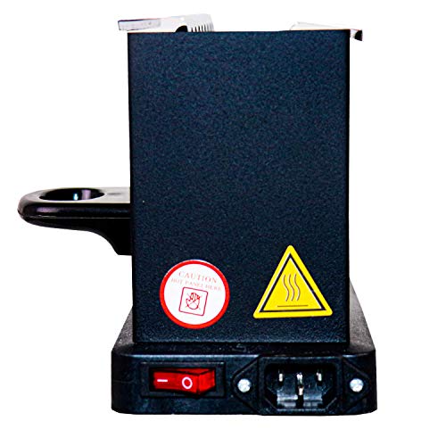 Caesar Encendedor de carbón eléctrico Tosti 03 para shisha, rápido y duradero, calienta los carbones desde 3 lados.