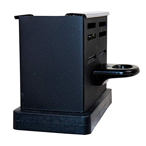 Caesar Encendedor de carbón eléctrico Tosti 03 para shisha, rápido y duradero, calienta los carbones desde 3 lados.