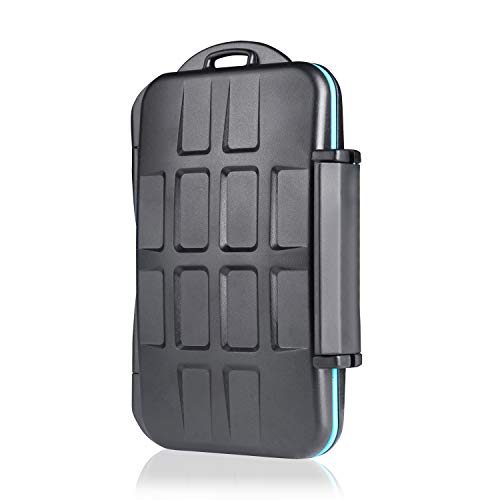 Caja de protección para tarjetas de memoria. Para 8 juegos de Nintendo Switch • Estuche para tarjetas de memoria • Bolsa de viaje • Estuche protector • Caja fuerte para tarjetas • Estuche cartuchos