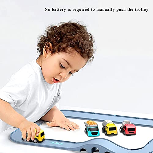 cakunmik Tren Toys Toys, Aventura, Pista de automóviles, Juego de Juguetes para niños, Niños y niñas, Interacción para Padres e Hijos, Juguetes de Desarrollo Intelectual