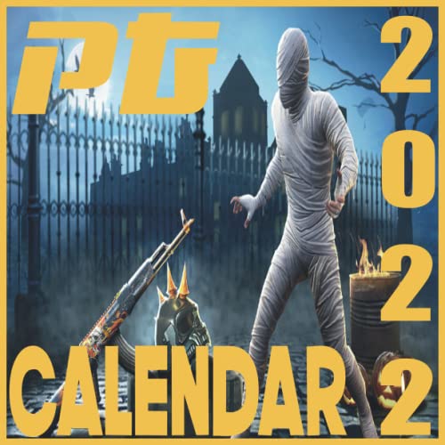 CALENDAR PG 2022: 8;5 x 8,5 inch month to month square schedule 2022 - 34 Pages - 16 months - ENJOY THE UPCOMING YEAR