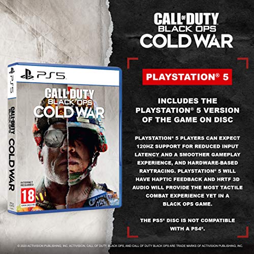 Call of Duty: Black Ops Cold War (PS5) - Import UK [Importación francesa]