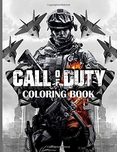 Call Of Duty Coloring Book: Coloring Books For Adults Call Of Duty! (Gifted Adult Colouring Pages Fun)
