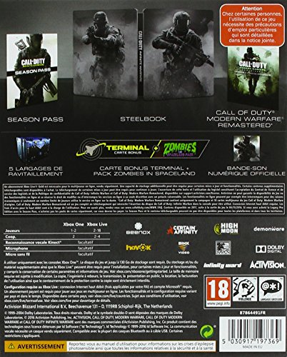 Importación Francesa Call Of Duty Infinite Warfare 