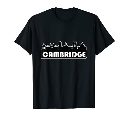 Cambridge Gift 'Cambridge Skyline' Panorama Cambridge Camiseta
