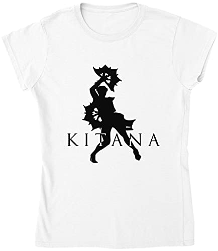 Camiseta de mujer con personajes de princesa de lucha