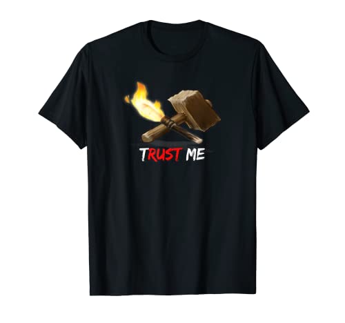 Camiseta de supervivencia para juegos, camiseta Rust Me Torch Hammer Streamer Camiseta