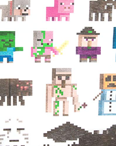 Camiseta para chicos de Minecraft azul real 10-11 Años