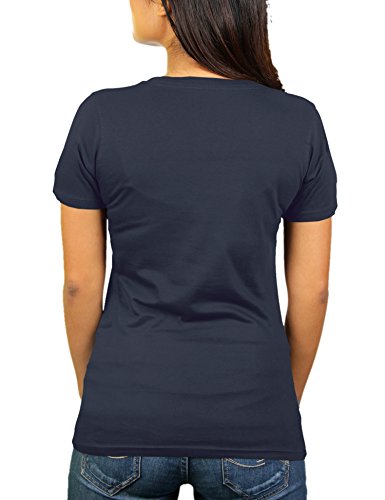 Camiseta para mujer de la marca KaterLikoli, con texto "I'm Not Myself Tonight, Hexer Zauberer Phantasy" azul marino XL