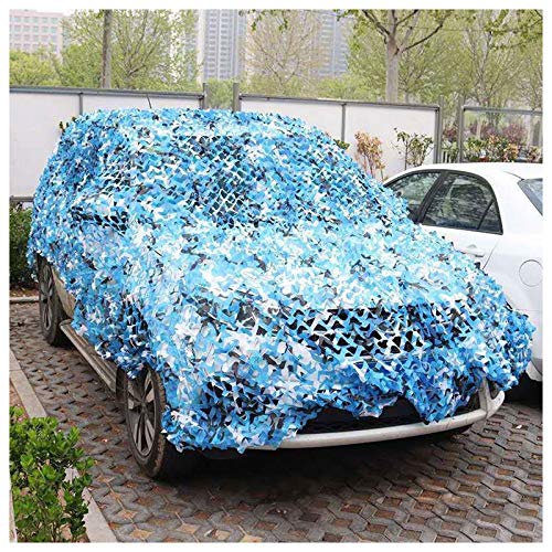 CAMO DE MILITARIO, Camuflaje Que Cubre El Tiro Con Arco Battlenet Camo Patio Patio Tiro Portátil Tablas Portátiles De Malla, Para Decoración Del Ejército CUBIERTA(Size:2x3m/6.5x9.8ft,Color:Oceano)