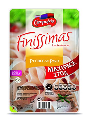 Campofrio Lonchas de Pechuga de Pavo Finíssimas - 170 gr
