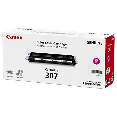 Canon cartucho 707 de tóner original magenta para impresoras láser i-SENSYS LBP5000, LBP5100
