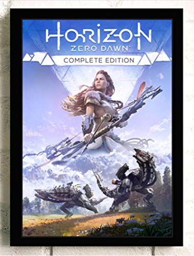 Canvas Poster Horizon Zero Dawn Game Artwork Posters And Prints Wall Art Decorative Picture Canvas Painting For Kids Living Room Home Decor 50*70Cm No Frame (No Frame) Waterproof And Durable