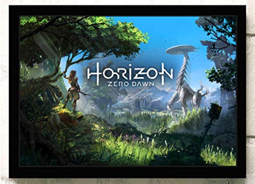Canvas Poster Horizon Zero Dawn Game Artwork Posters And Prints Wall Art Decorative Picture Canvas Painting For Kids Living Room Home Decor 50*70Cm No Frame (No Frame) Waterproof And Durable