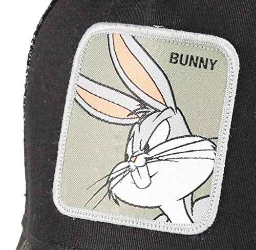 Capslab Bugs Bunny Trucker Cap Looney Tunes Black - One-Size