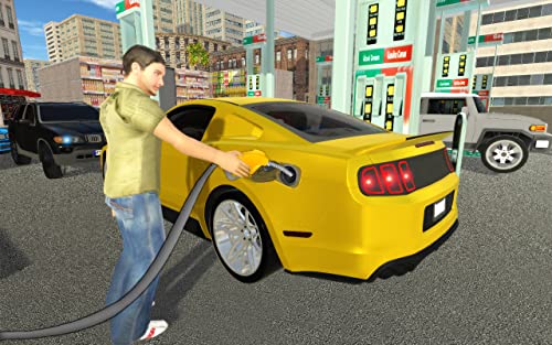 Car Gas Station: Big City Simulator