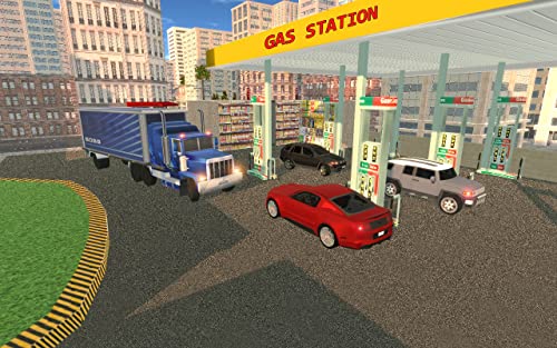 Car Gas Station: Big City Simulator