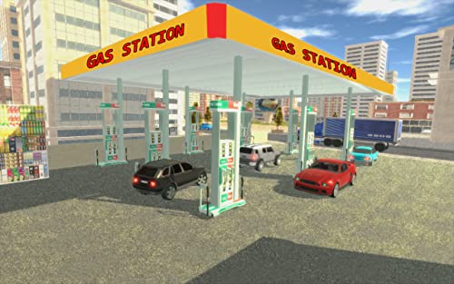 Car Gas Station: Big City Simulator