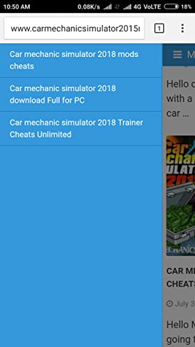 Car Mechanic simulator 2018 mods