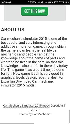 Car Mechanic simulator 2018 mods