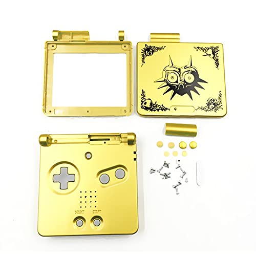 Carcasa Carcasa de repuesto The Legend of Zelda Edition, para consola for Nintendo Game Boy Advance GBA SP, carcasa exterior con botones y tornillos