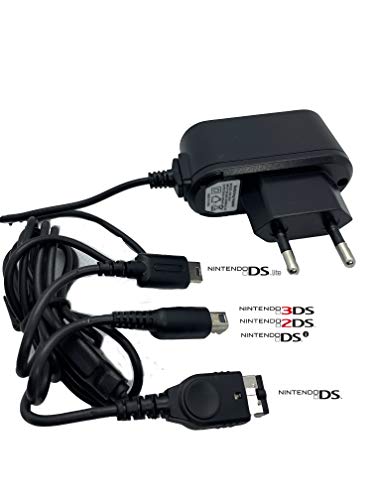Cargador compatible con Nintendo 3DSxl / 3DS DSi / DSiXL xl / 2DS / Ds Lite / DS Game Boy Advance SP - Cargador Alimentador 3 en 1