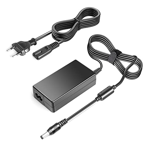 Cargador de Fuente de alimentación de 24V para Logitech GT Driving Force Pro G25 G27 G920 Racing Wheel, Rueda GT Force PS3, FUJITSU Scanner FI-5120C, Brennan JB7 24V 2A Adaptador de Luces de Tira LED