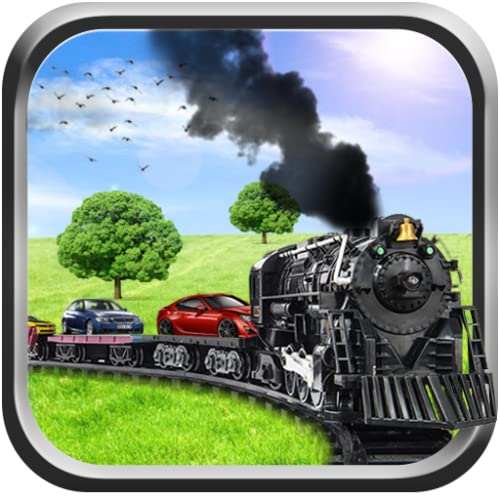 Cargo Train Car Transporter Simulator 3D - Real Railway Train Driving 2018 Transport Fast Racing Furious Cars Railroad Driving Parking Adventure Simulation Mission Games Free For Kids 2018
