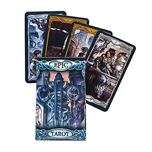 Cartas del Tarot épicas,Epic Tarot Cards,with Bag,Board Game