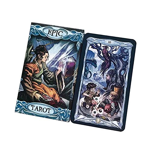Cartas del Tarot épicas,Epic Tarot Cards,with Bag,Party Game
