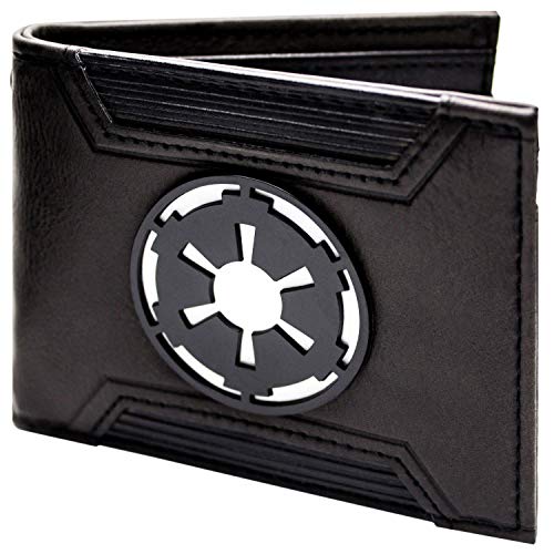 Cartera de A New Hope Star Wars Galactic Empire símbolo Negro