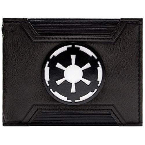 Cartera de A New Hope Star Wars Galactic Empire símbolo Negro
