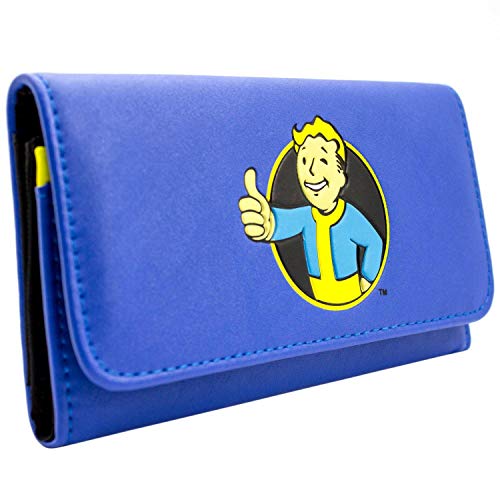 Cartera de Bethesda Fallout 4 Pulgares arriba Bóveda Azul