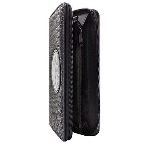 Cartera de Casa Targaryen Game of Thrones Fire and Blood Negro