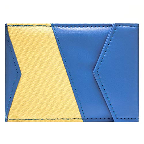 Cartera de Fallout 4 Pulgares hacia Arriba Abotonado Azul