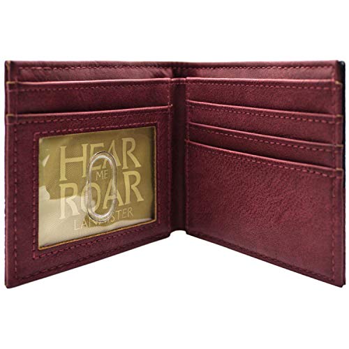 Cartera de Game of Thrones Casa Lannister Leon de Oro Negro