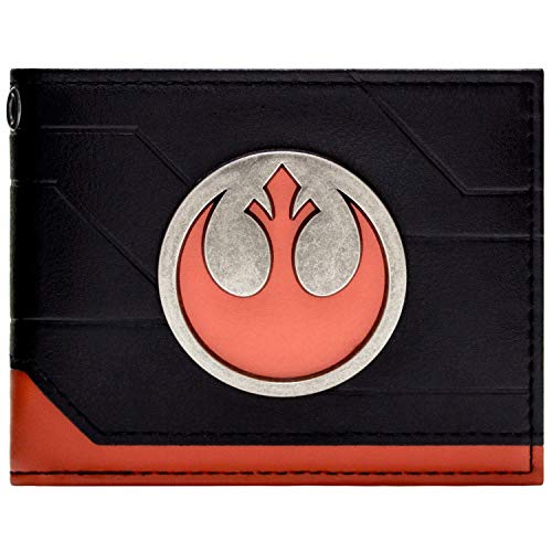 Cartera de The Empire Strikes Back Star Wars Rebel Squadron X-Wing Negro