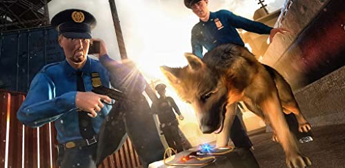 Caza de perro policial Crime City Criminal Chase 3D: Policías contra ladrones Jail Breakout Prison Escape Survival Mission Adventure Simulator Juego 2018