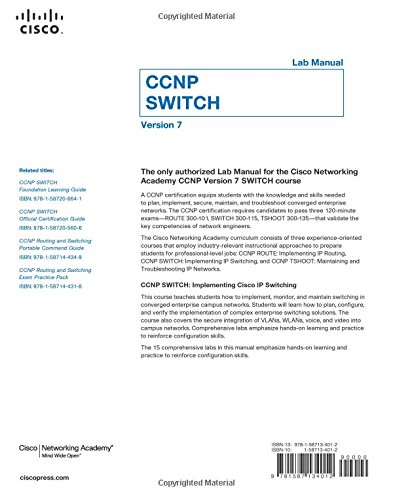 CCNP SWITCH Lab Manual (Lab Companion)