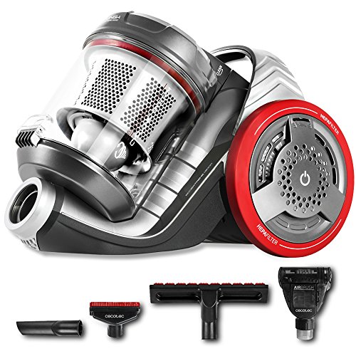 Cecotec Aspirador sin Bolsa Potente de Trineo Conga EcoExtreme 3000. 700 W, Eficiencia Energética 3AAA, Depósito 3,5 litros, 4 Accesorios, Filtrado Alta eficiencia
