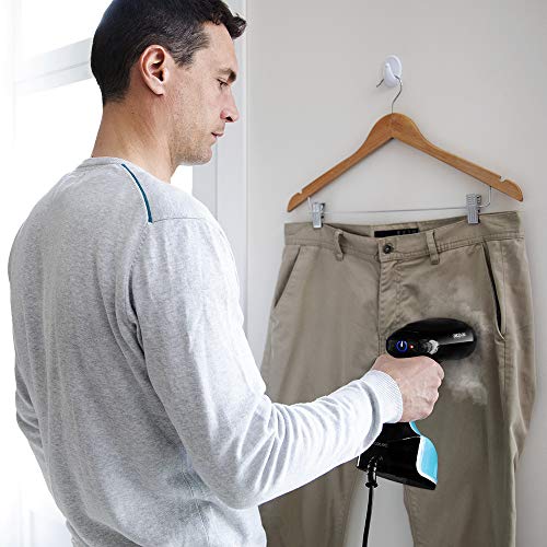 Cecotec Plancha Vertical Vapor SmoothForce 2000 Smart. 1200 W, Elimina Arrugas, olores y desinfecta, Calentamiento en 35 Segundos, Modo Eco, Pantalla táctil