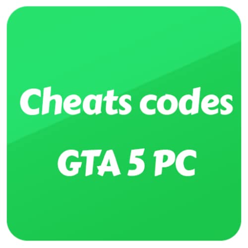 Cheats codes - GTA 5 PC