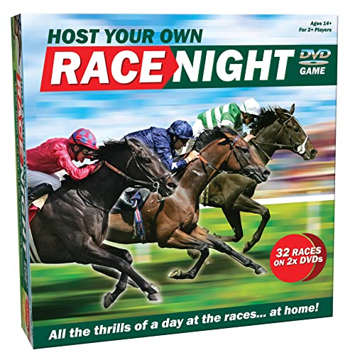 Cheatwell Games 23250 Host Race Night-2 DVD Edition, , color/modelo surtido