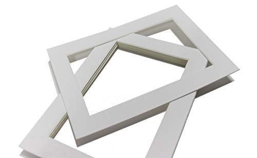 Chely Intermarket | 20F2A | Cartón paspartú Blanco, 30x40cm (A4) (Pack10 Unidades), Ideal para Fotos, Artes e interiorismo.(53129-30x40*10-0,40)