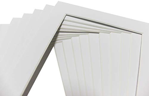 Chely Intermarket | 20F2A | Cartón paspartú Blanco, 30x40cm (A4) (Pack10 Unidades), Ideal para Fotos, Artes e interiorismo.(53129-30x40*10-0,40)