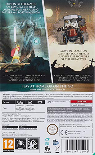 Child Of Light & Valiant Hearts - Nintendo Switch [Importación inglesa]