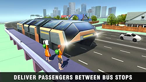 China Transit Elevated Bus Simulator